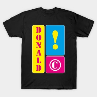 My name is Donald T-Shirt
